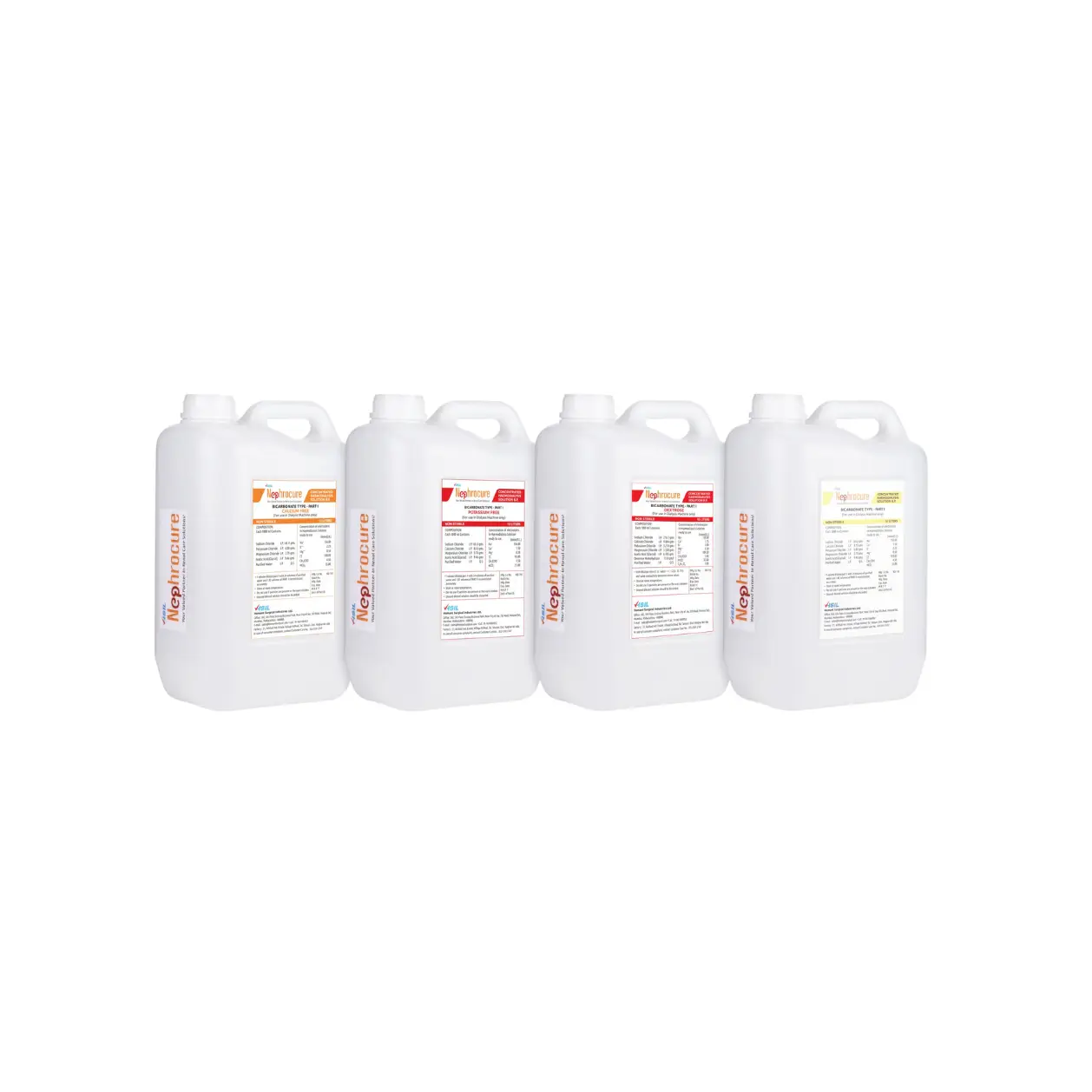 HSIL-Nephrocure Dialysis Fluid (Acidic) (10 L) + Part B