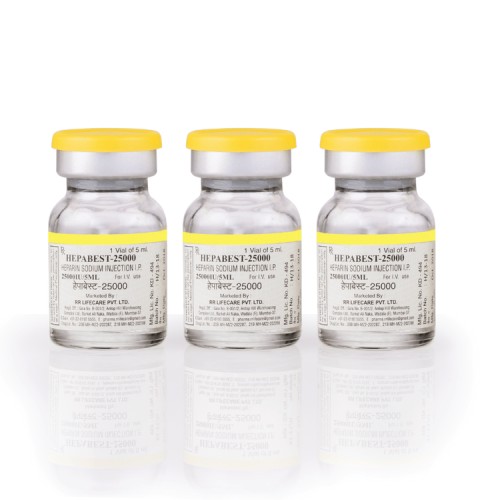 HEPARIN SODIUM INJECTION - 25000 IU