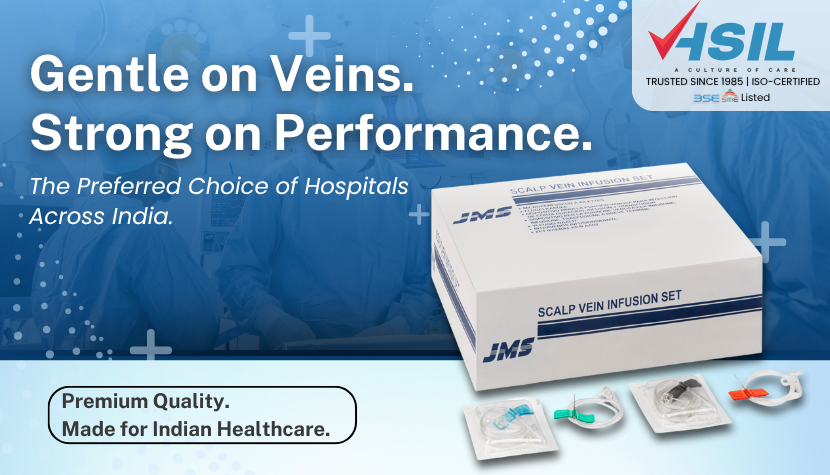 JMS Scalp Vein Set - The Preferred Choice of Hospitals Across India.